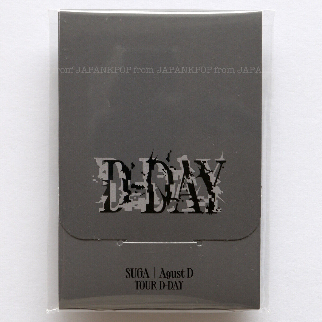 Agust D SUGA D-DAY Metallic Photo Card MINI PHOTO CARD Agust D ver. SUGA ver.