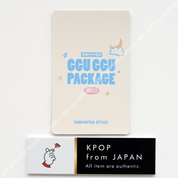 ENHYPEN 2023 GGU GGU PACKAGE Weverse POB official photocard photo card PC