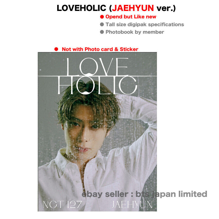 NCT 127 LOVEHOLIC Not with Photocard & Sticker TAEYONG HAECHAN JAEHYUN