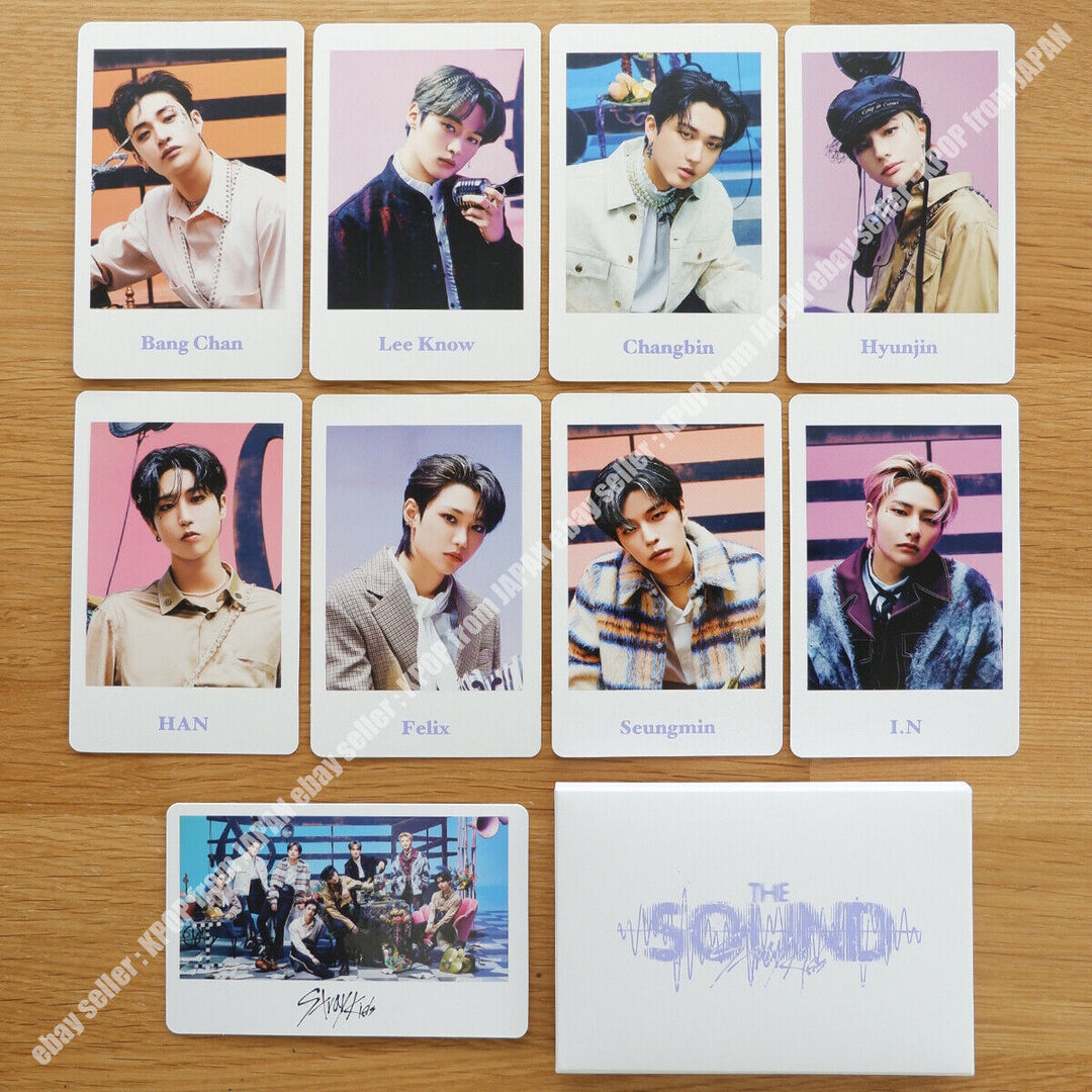 Stray Kids THE SOUND POPUP STORE 109 Conjunto de tarjetas fotográficas oficiales SHIBUYA109 