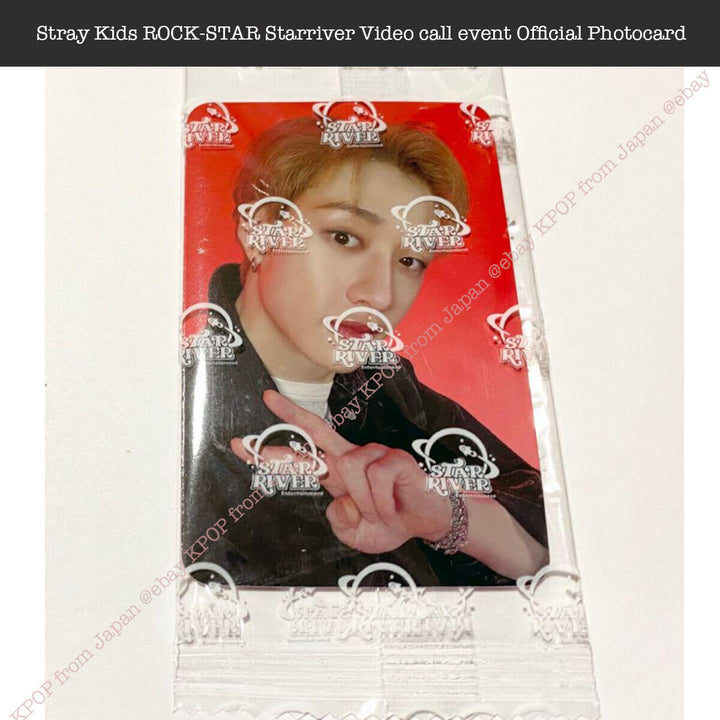 Stray Kids ROCK-STAR Starriver Video call event Official Photocard China