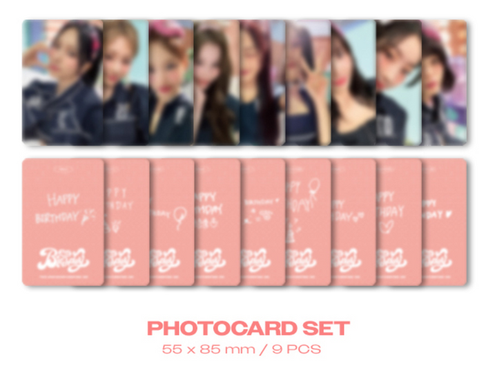 PRE TWICE JAPAN SEASON'S GREETINGS 2025 BIRTHDAY365 with ONCE POB PHOTOCARD