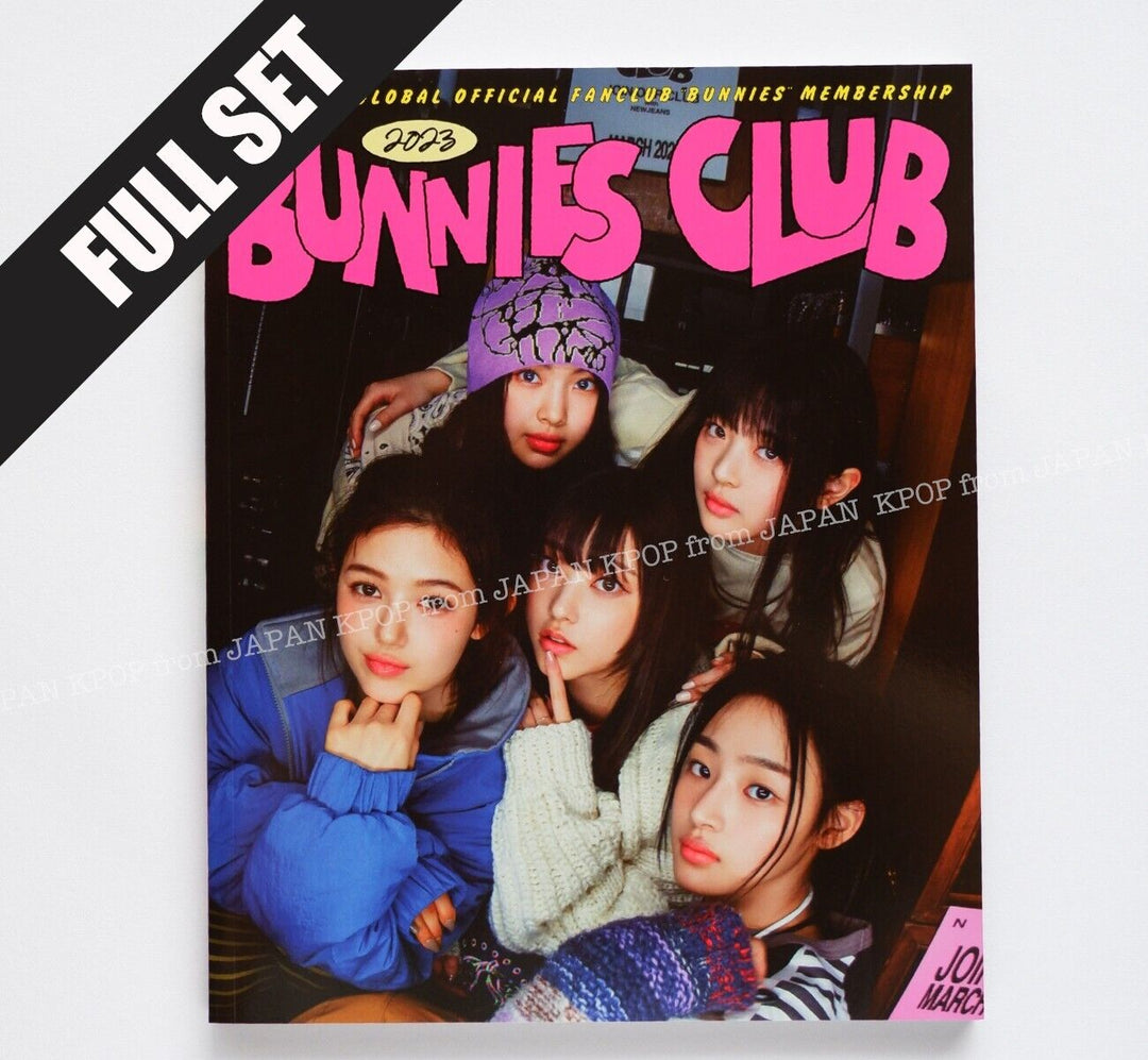 FULL SET NewJeans BUNNIES CLUB Fan Club Membership Kit Photocard PhotoBook Tokki