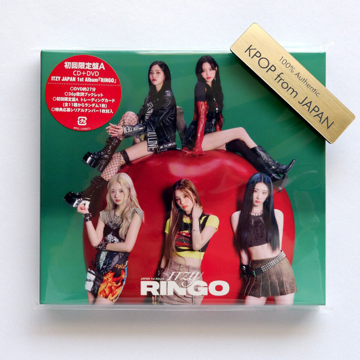 Unopened ITZY RINGO MIDZY JAPAN ver. Yeji Yuna Lia Ryujin Chaeryeong ALBUM