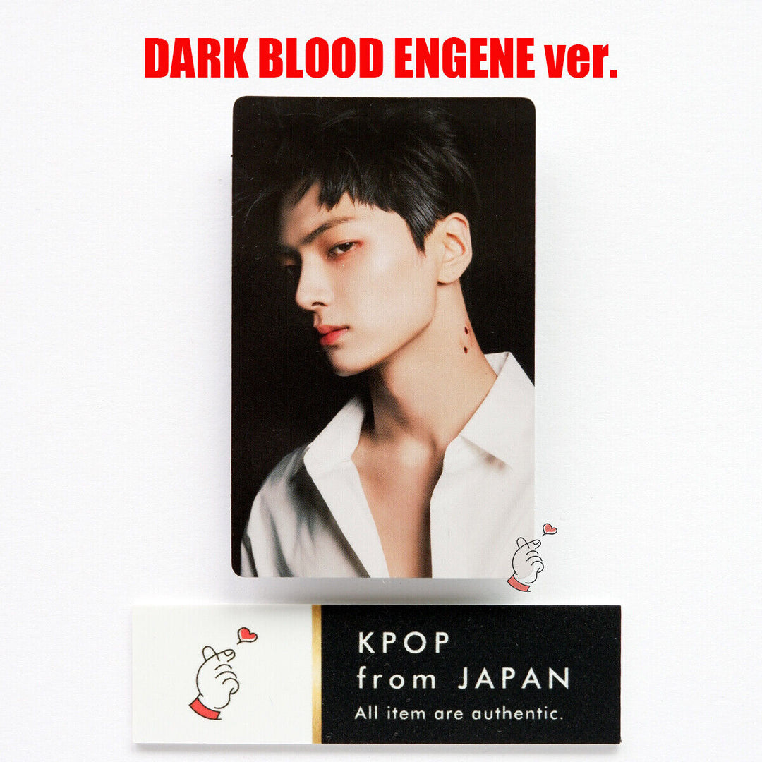 ENHYPEN DARK BLOOD ENGENE ver Official Photocard JUNGWON SUNGHOON HEESEUNG SUNOO