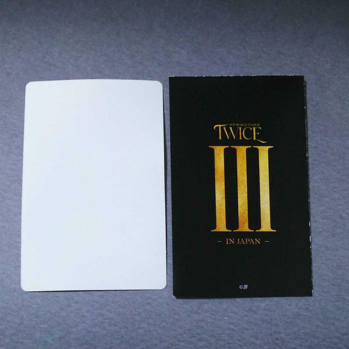 TWICE 4th WORLD TOUR 'III' IN JAPAN at Tokyo Dome Official Lucky Draw Stickers