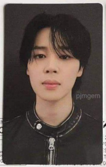 JIMIN FACE JPFC Tienda de música universal POB holograma de tarjeta fotográfica oficial UMS FC 