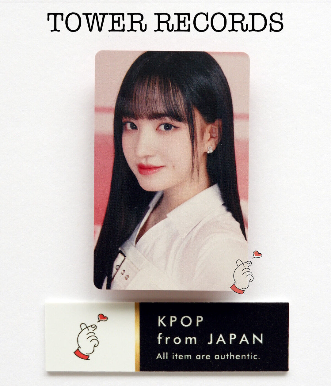 IVE WAVE Japón POB Lucky Draw tarjeta fotográfica oficial Registro de la Torre HMV WONYOUNG YUJIN 