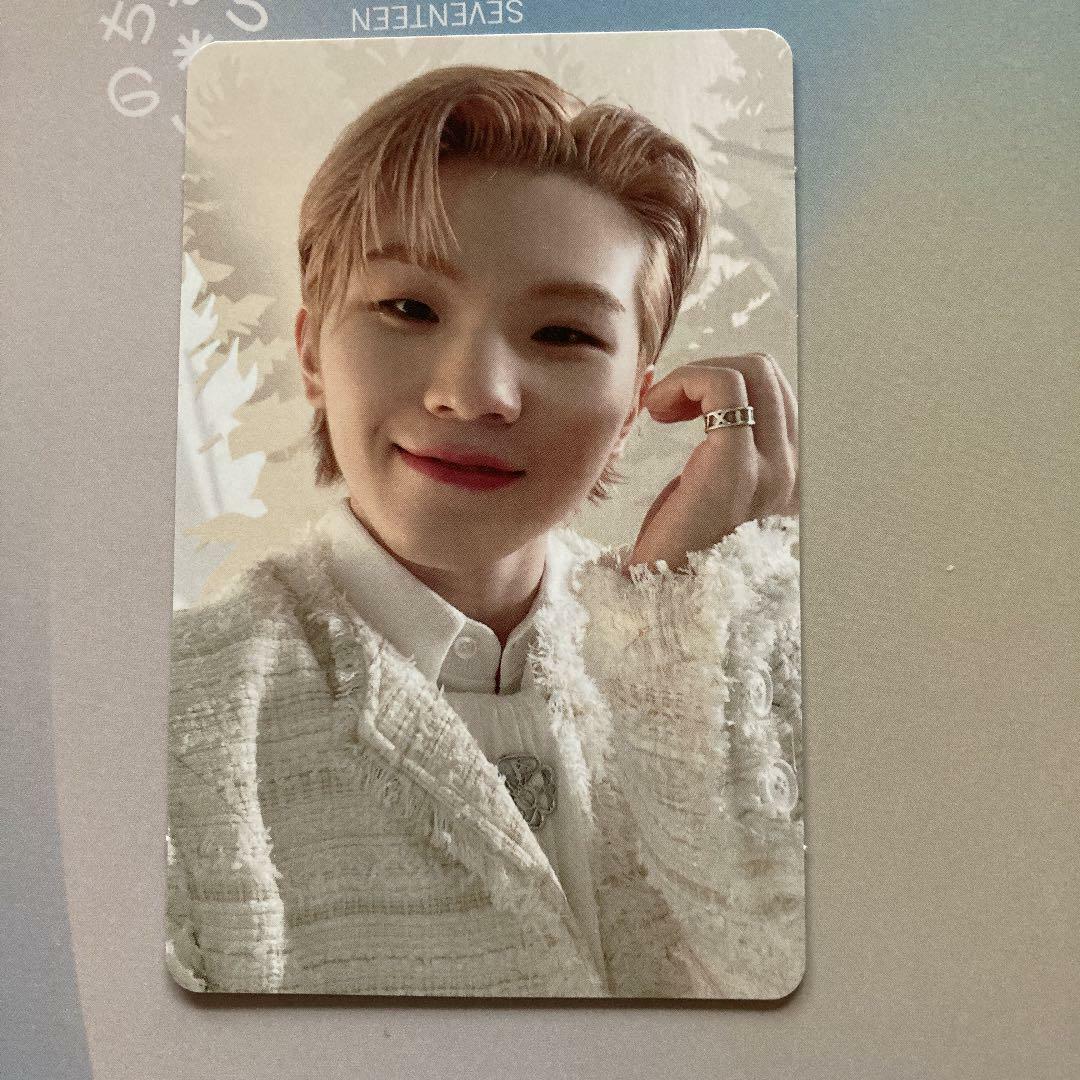 SEVENTEEN WOOZI Power of love Ainochikara Official Photocard Carat HMV Weverse