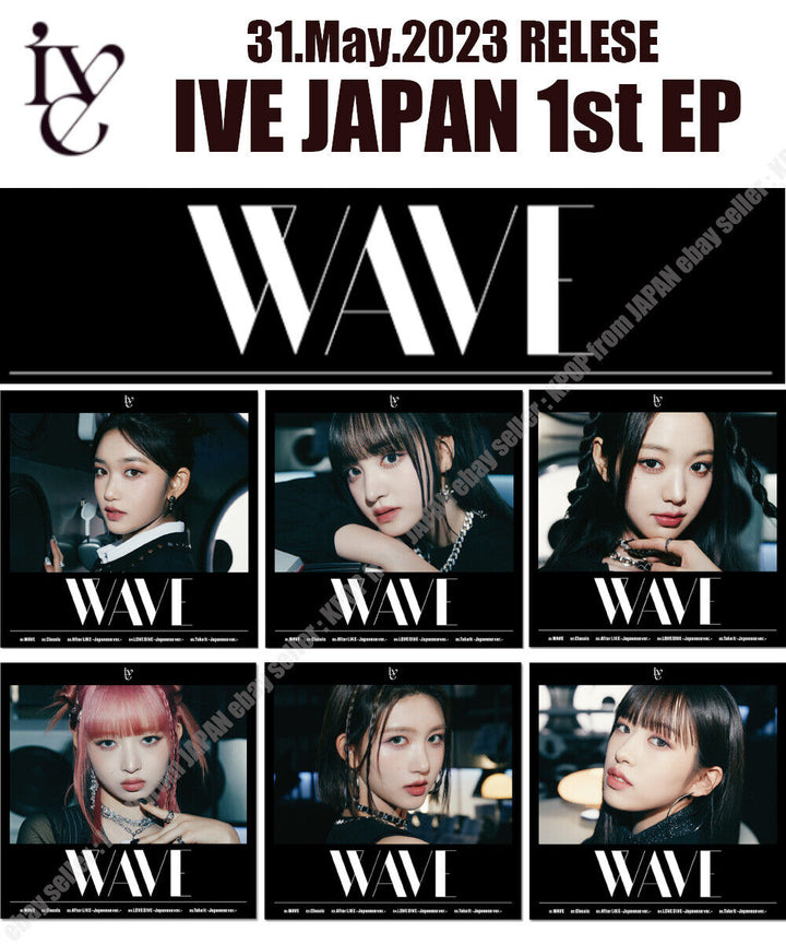 IVE WAVE DIVE Japan fanclub ver. WONYOUNG REI LIZ LEESEO GAEUL YUJIN