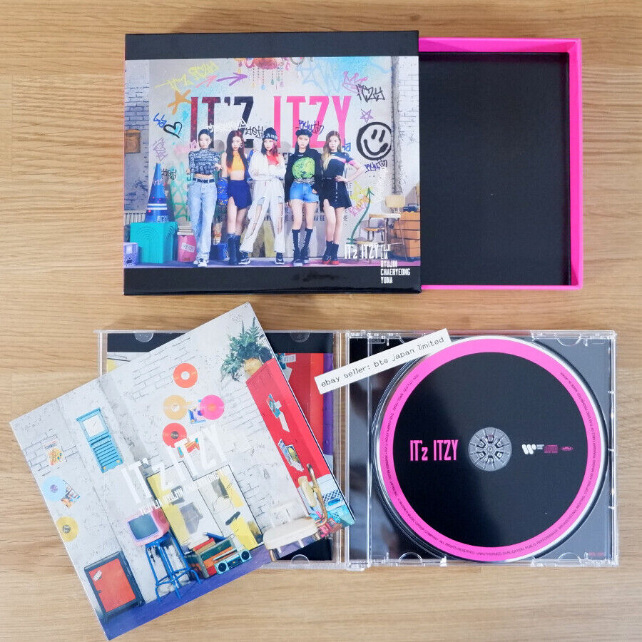 Used IT'z ITZY 1st limited A , B , Normal ver. Official