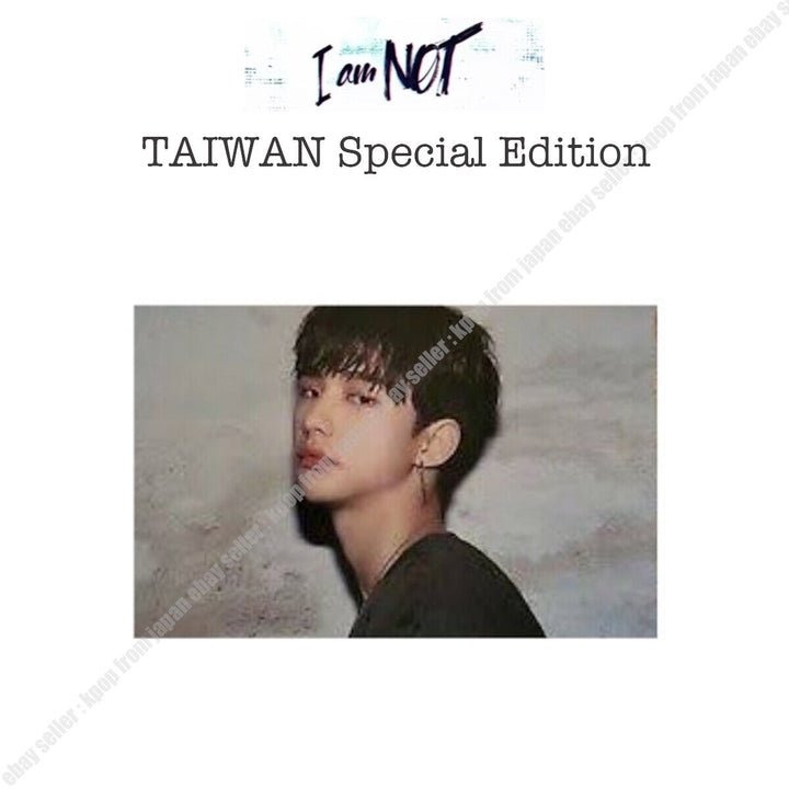 Stray kids I am NOT Taiwan Edition Photocard Hyunjin Felix Lee Know Bang chan