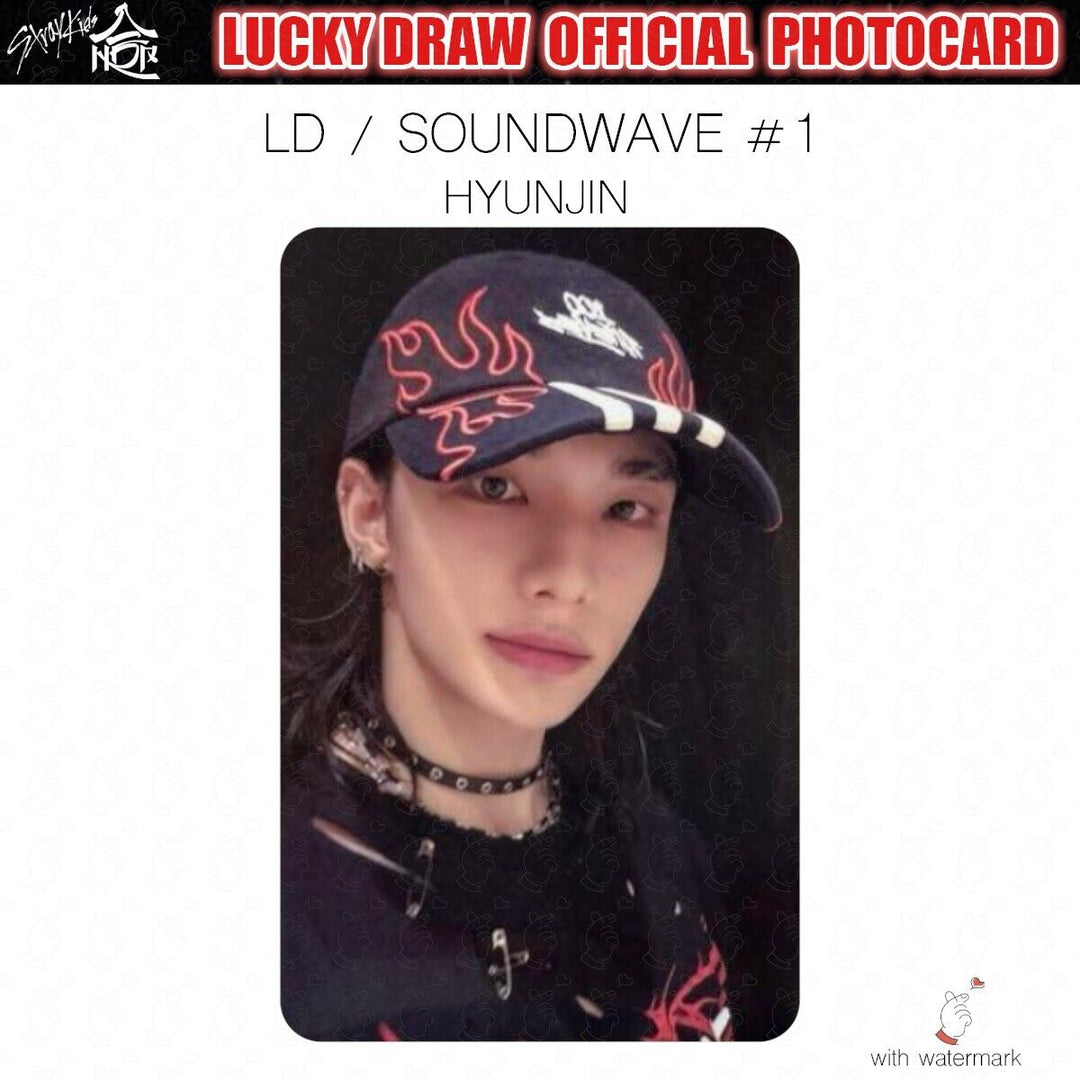 PRE STRAY KIDS HOP LUCKY DRAW SOUNDWAVE POP-UP OFFICIAL PHOTOCARD POLAROID POPUP