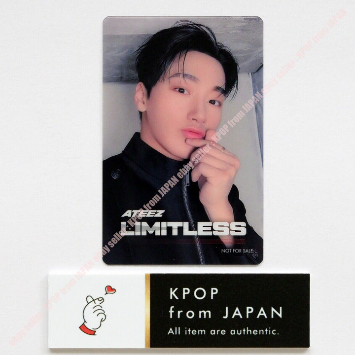 SAN ATEEZ Limitless Official Photocard ATINY Tower records HMV Lucky draw