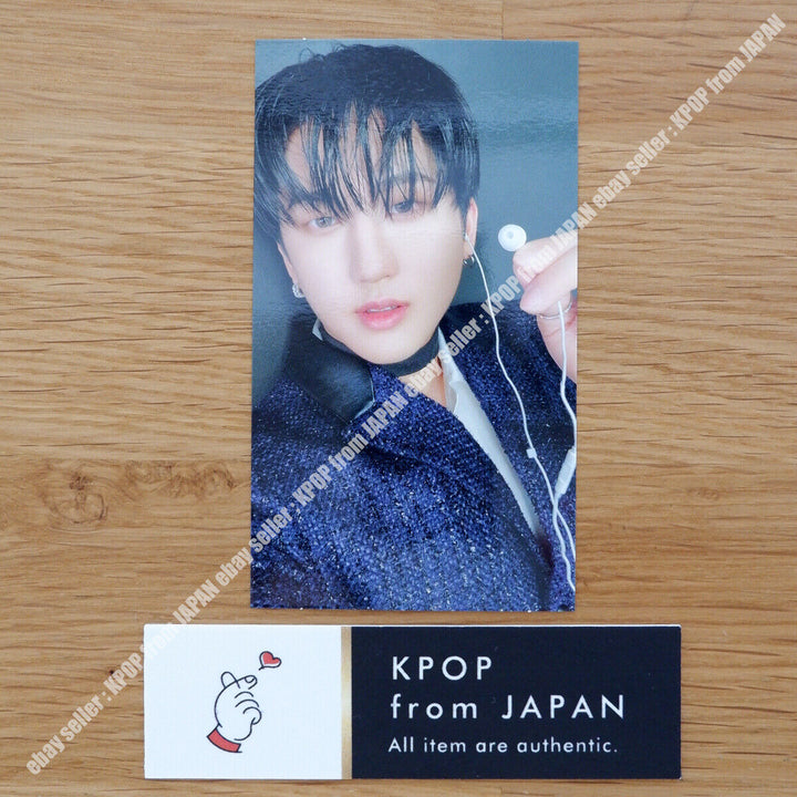 Changbin Stray Kids THE SOUND Tarjeta fotográfica oficial JAPAN POB FC Fanclub Tarjeta fotográfica 