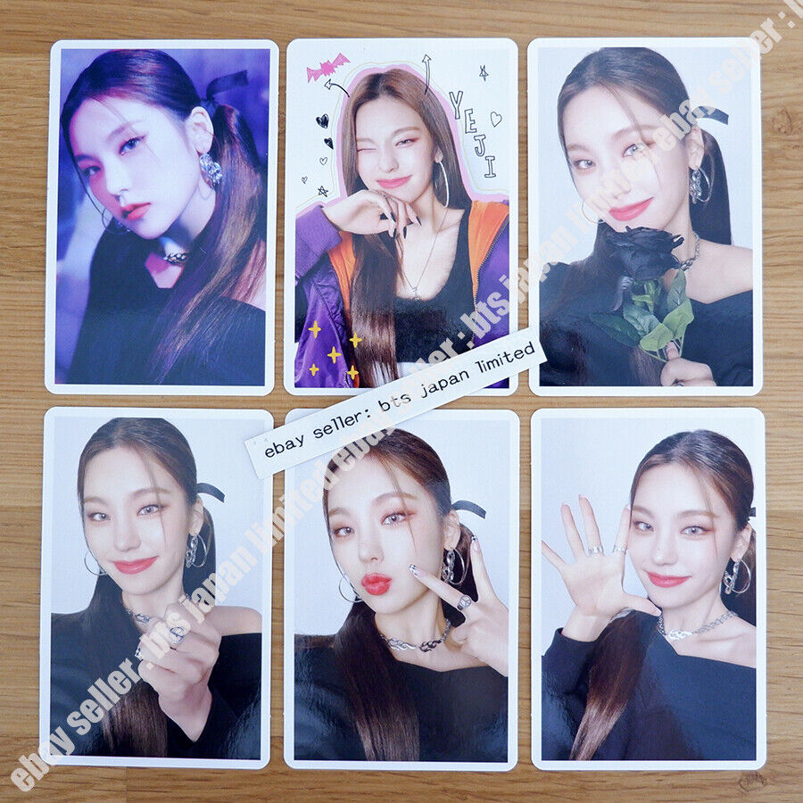 ITZY Yeji Blah Blah Blah Photocard A B Normal Japan FC MIDZY Fan Photo card