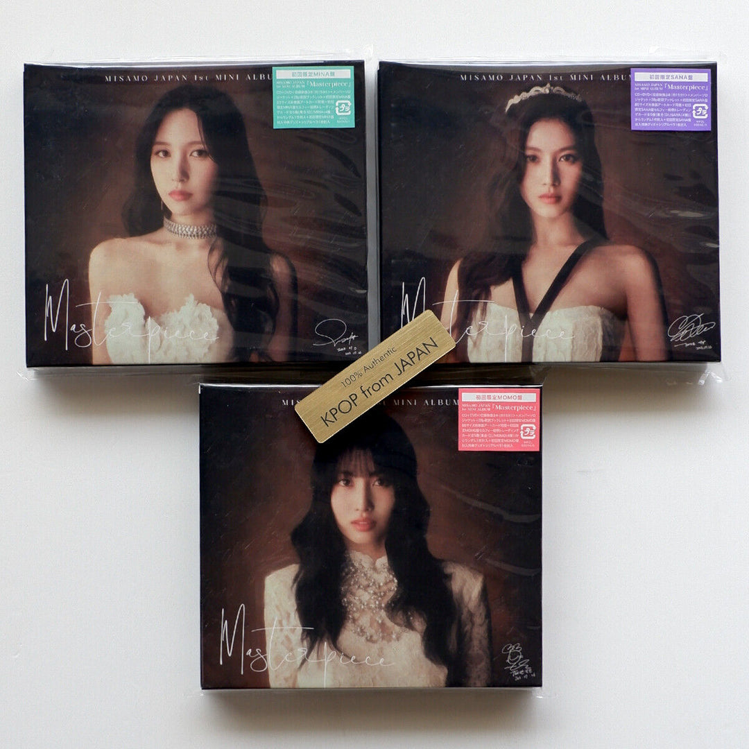 Unopened MISAMO Masterpiece ONCE MINA SANA MOMO Japan Album CD Master piece LP