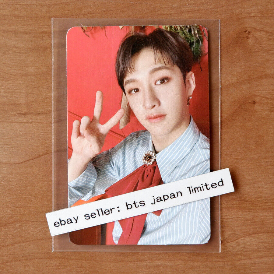 Stray Kids Bang Chan Christmas EveL Official Photocard CONCEPT GLITTER POB PC