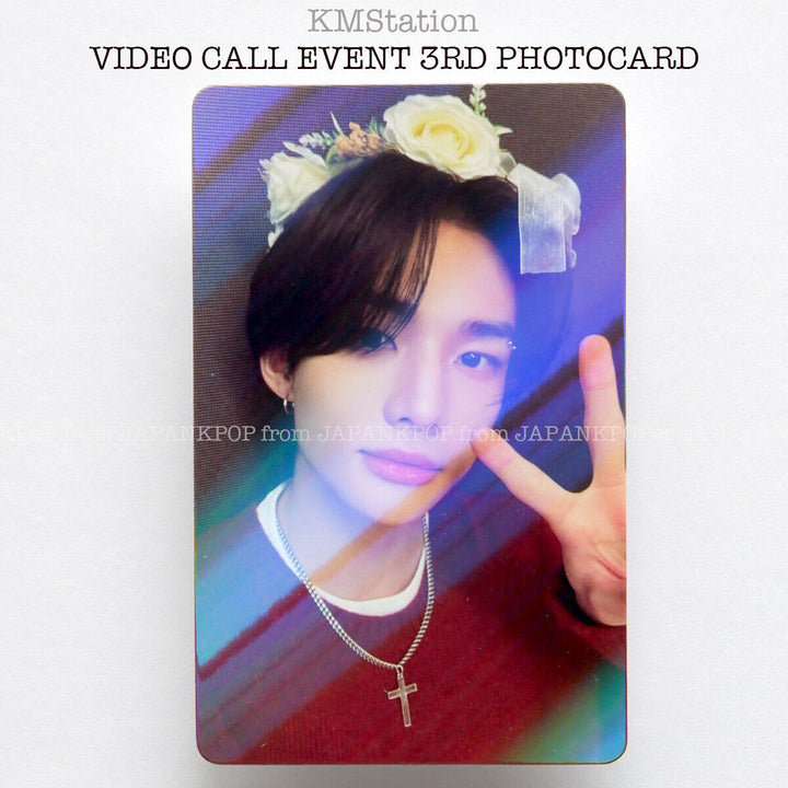 Stray kids ROCK STAR KMSTATION Vedeo call 3rd Official Photocard KMS 3.0