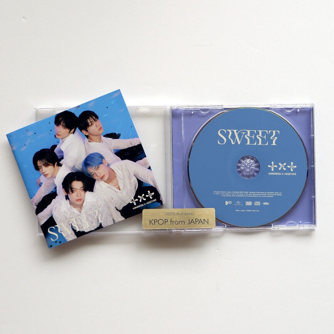 Opened TXT SWEET weverse UMS 7net POB TOMORROW X TOGETHER Japan album CD