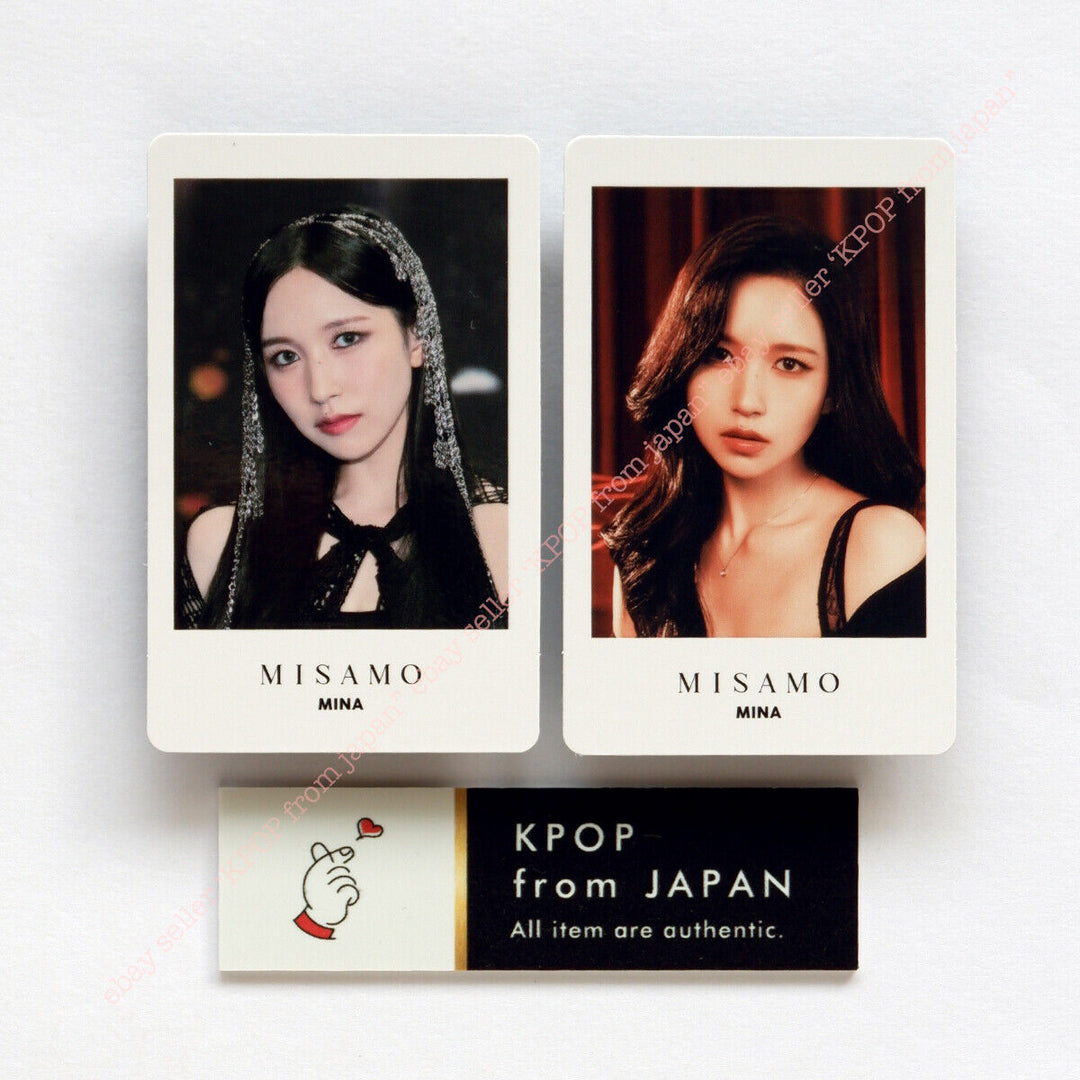 MISAMO Masterpiece Photocard oficial set mina sana momo TWICE Photo card 