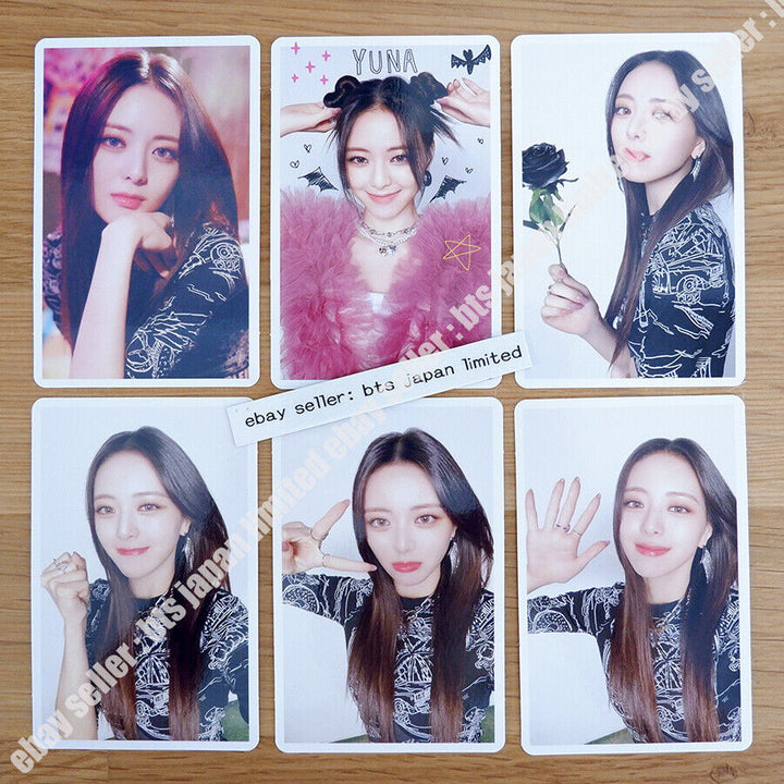 ITZY Yuna Blah Blah Blah Photocard A B Normal Japan FC MIDZY Photo card