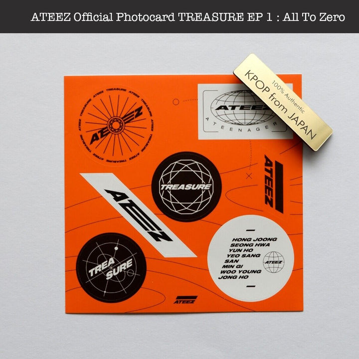 SEONGHWA ATEEZ TREASURE EP 1 : All To Zero ver. Album + Photocard set