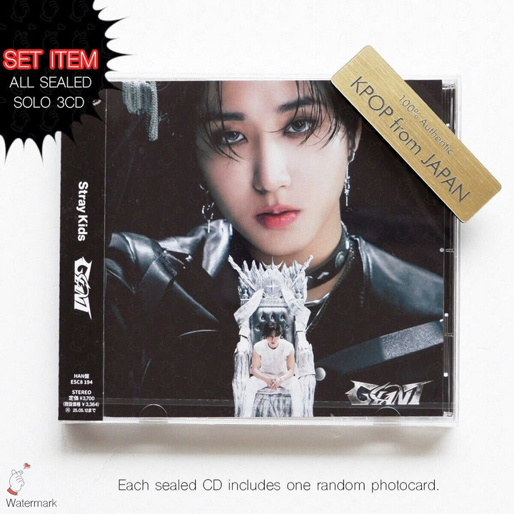 SEALED HAN Stray Kids THE SOUND SOCIAL PATH GIANT SOLO ver. JAPAN 3CD SET