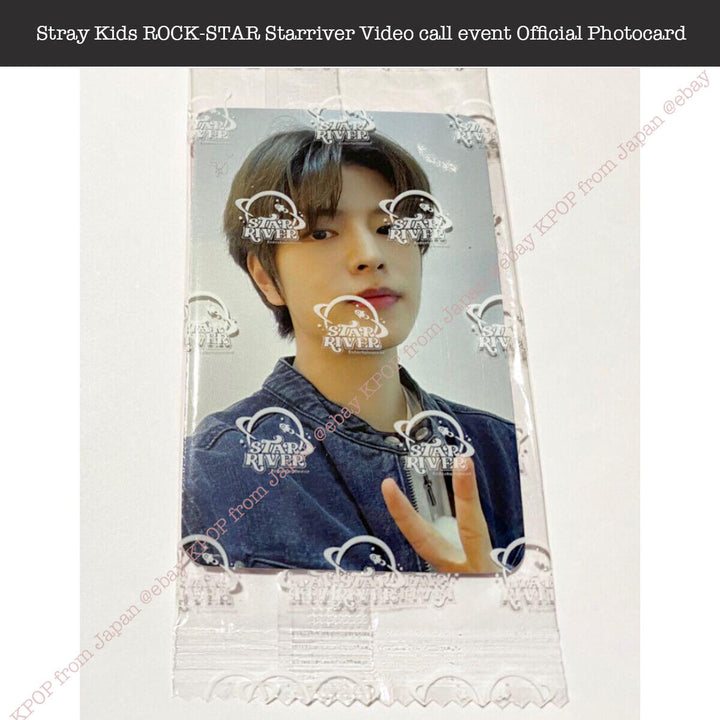 Stray Kids ROCK-STAR Starriver Video call event Official Photocard China