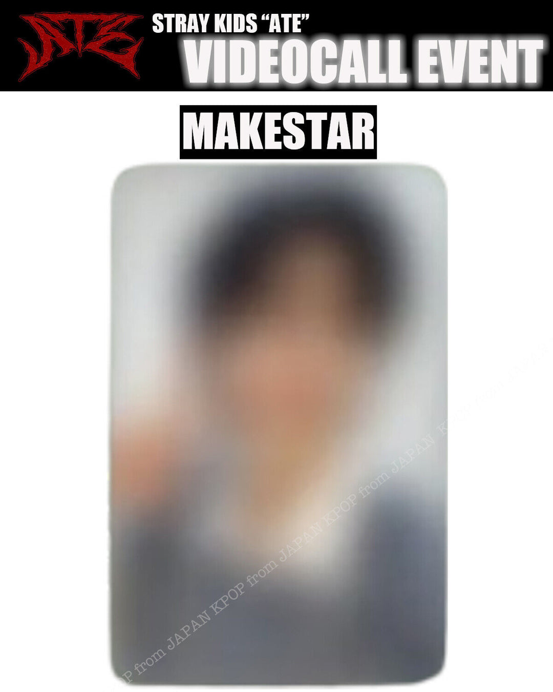 PRE STRAY KIDS MAKESTAR MMT VlDEO CALL EVENT OFFICIAL PHOTOCARD MAKE STAR