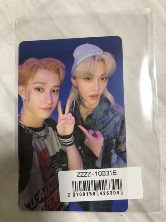 Stray Kids Scars / Thunderous Unidad oficial del club de fans Photocard FC Tarjeta fotográfica PC 