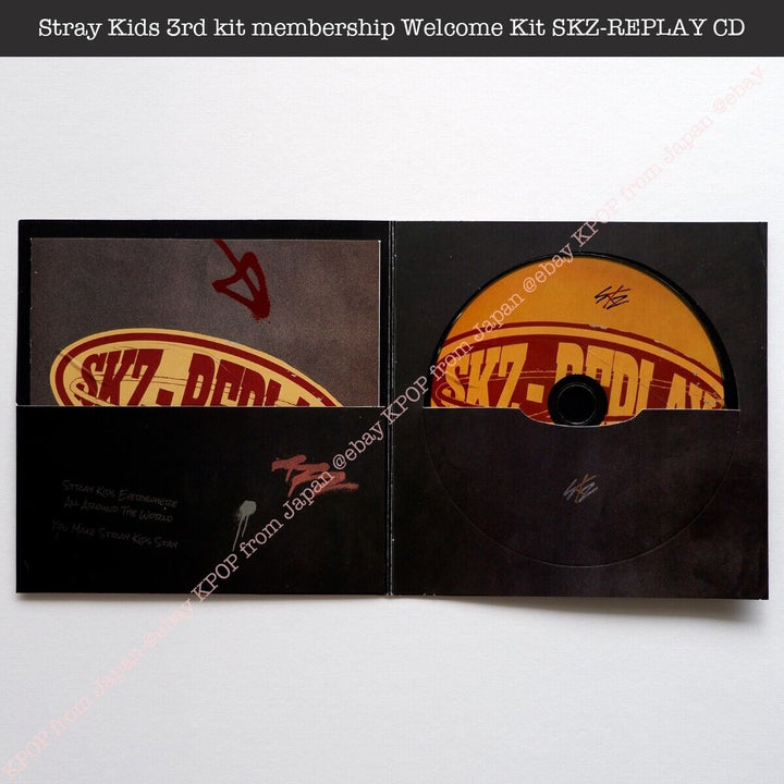 Stray Kids 3rd kit membership Welcome Kit SKZ-REPLAY CD A-SIDE