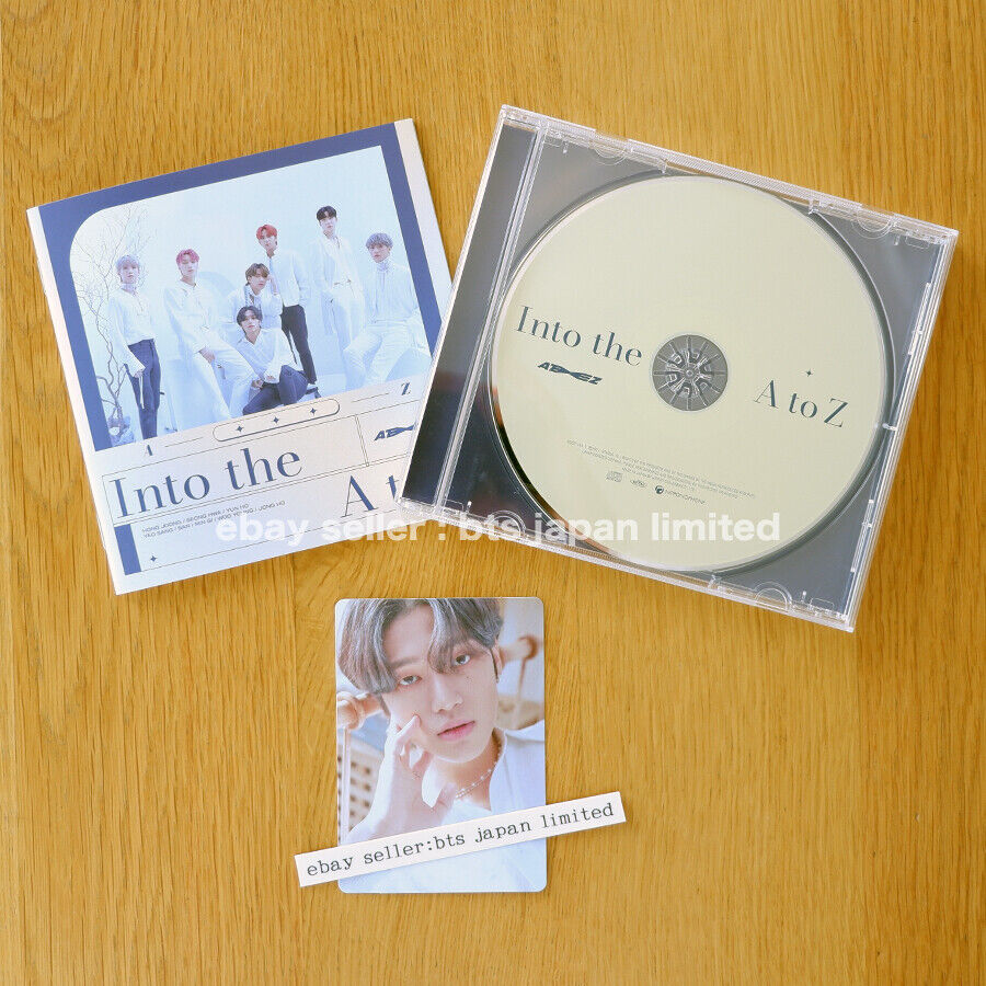 ATEEZ Into the A to Z Original album 1CD + Official Photo card Set