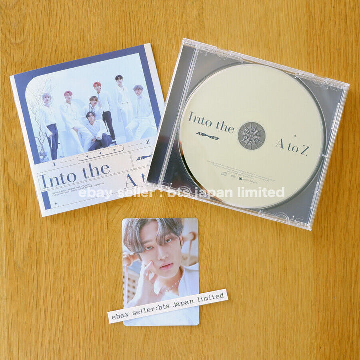 ATEEZ Into the A to Z Álbum original 1CD + Set de tarjetas fotográficas oficiales 