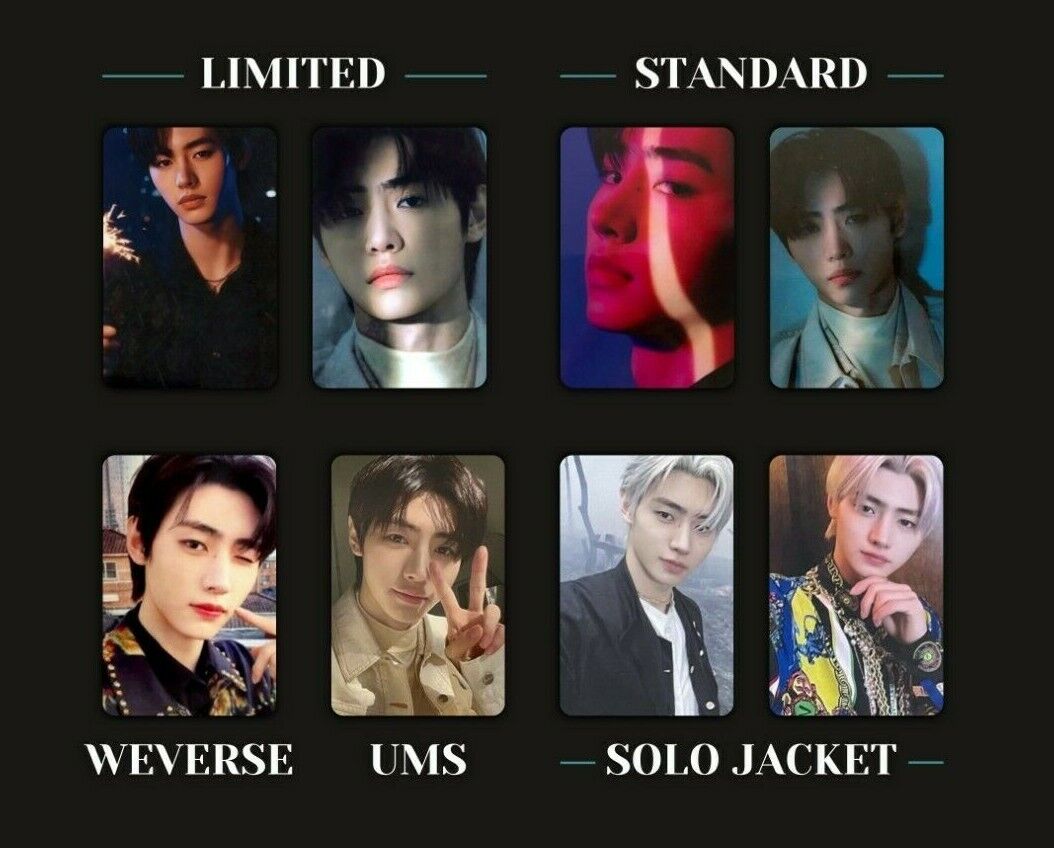 ENHYPEN SUNGHOON DIMENSION : SENKOU Official Photo card Solo Universal weverse