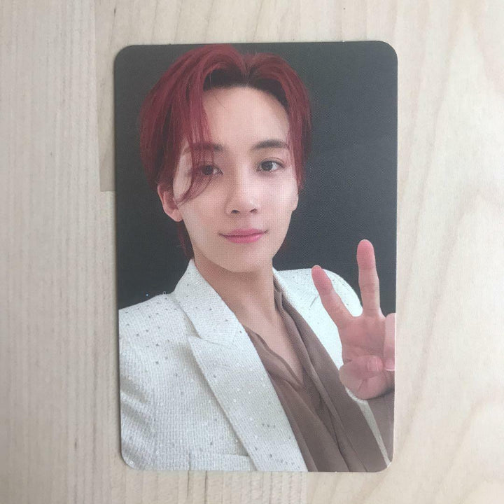 Seventeen Jeonghan Your Choice Tarjeta fotográfica oficial Un lado Otro Al lado de la PC 