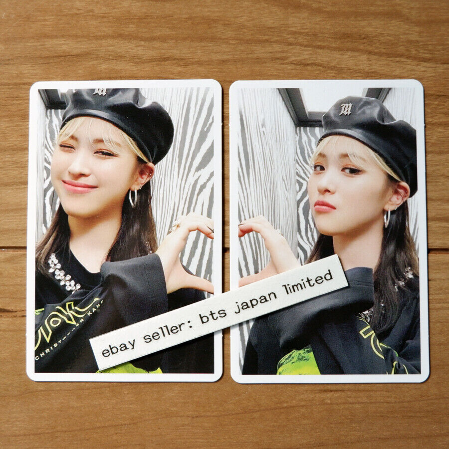 ITZY Ryujin IT'z Tarjeta fotográfica oficial Tarjeta fotográfica AB 1st Limited Japan PC 