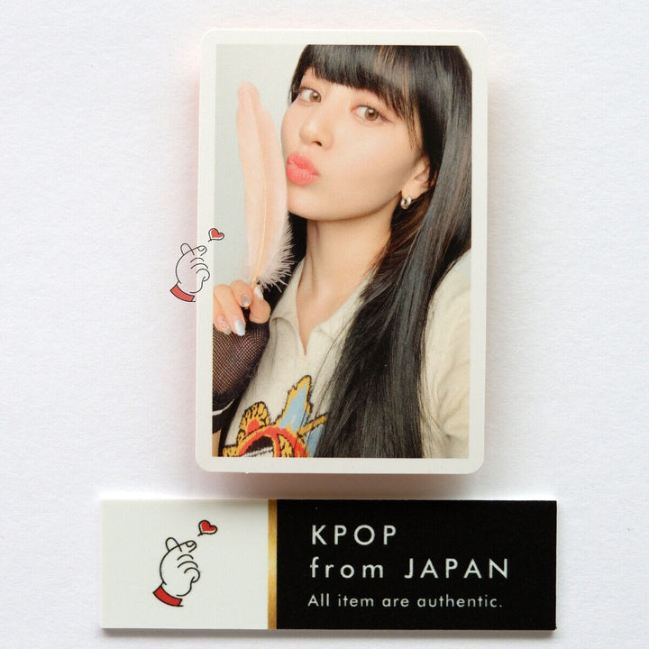 JIHYO TWICE Hare Hare ONCE JAPAN ver. Official Photocard Japan fan club