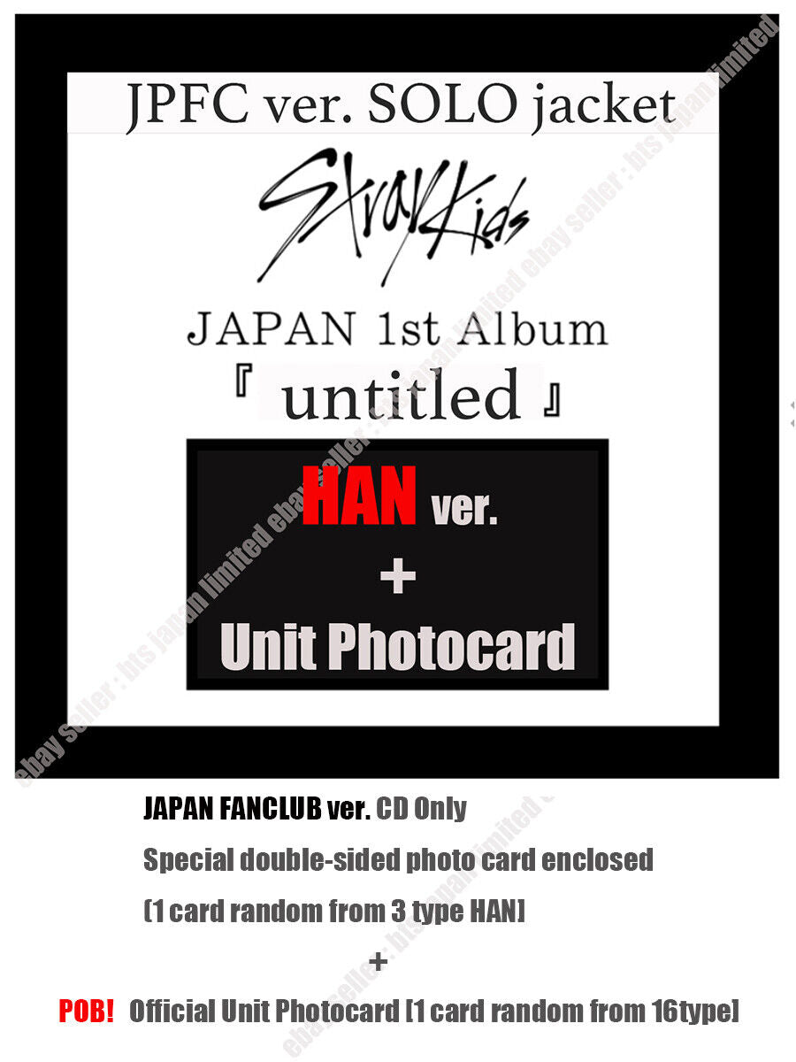 STRAY KIDS THE SOUND FC Choose POB JPFC Tower records HMV Neowing Unit