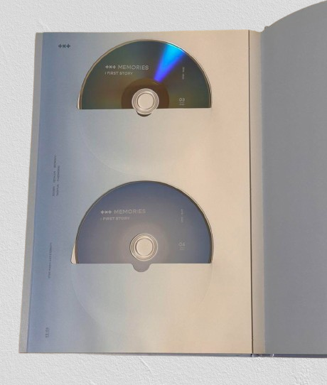 Beomgyu TXT Memories First Story Photobook Poster 4 disc Official Photocard set