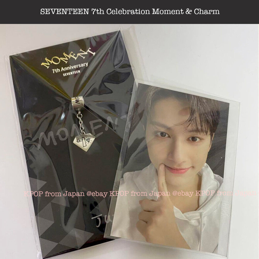 SEVENTEEN 7th Anniversary Moment Bracelet Charm Photocard Set Japan MD