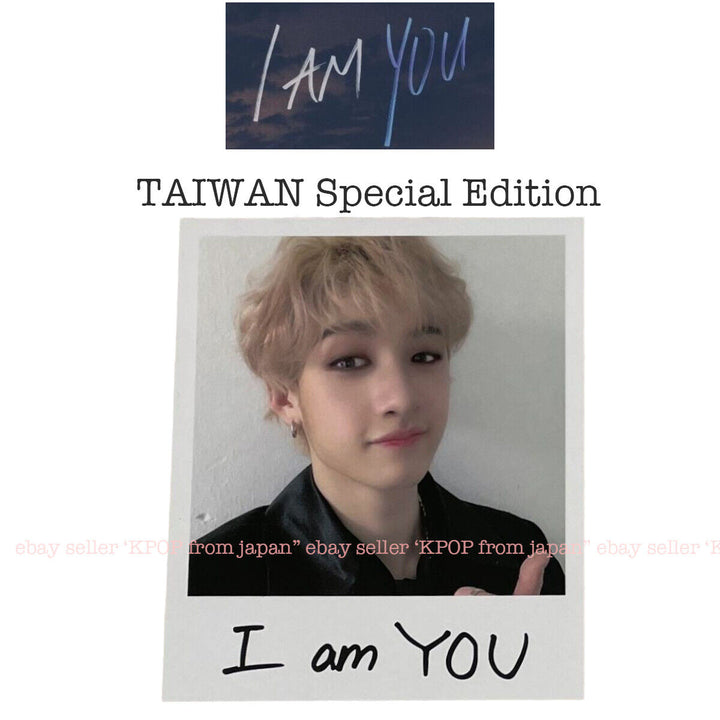 Stray kids I am YOU Taiwan Edition Polaroid Photocard Hyunjin Felix Lee Know