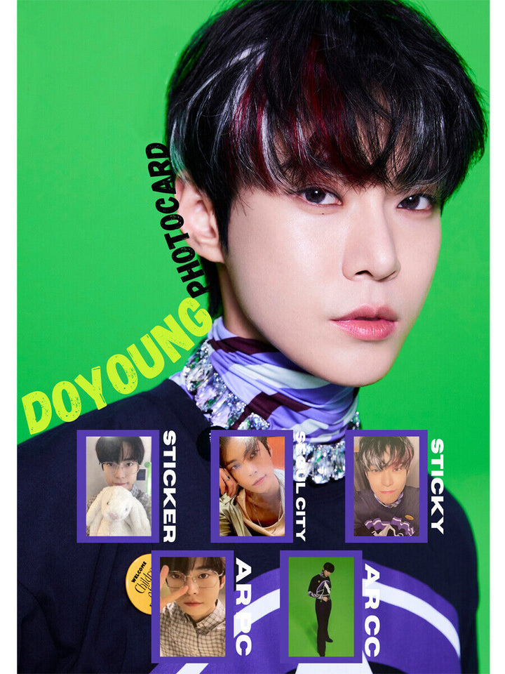 NCT 127 DOYOUNG pegatina oficial Photocard tarjeta fotográfica PC NCT127 