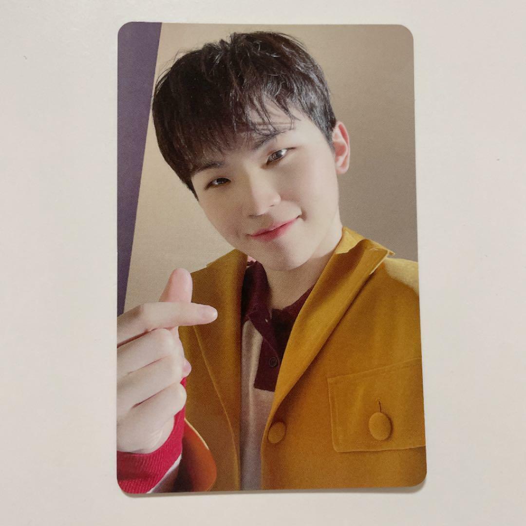 SEVENTEEN Tarjeta fotográfica oficial de Woozi HITORIJANAI ABCD Normal CARAT PC