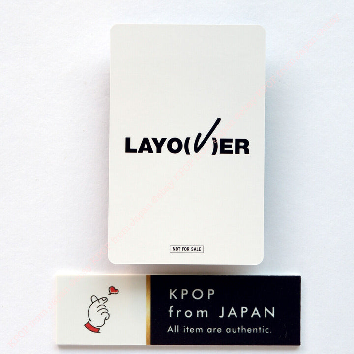 V Layover JPFC Japan FC Limited Lucky draw Photocard Taehyung from BTS