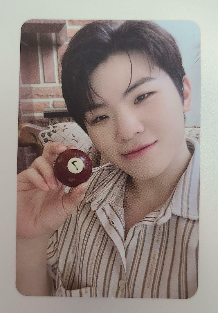 Seventeen Woozi Your Choice Official Photo card One side Other side Beside PC