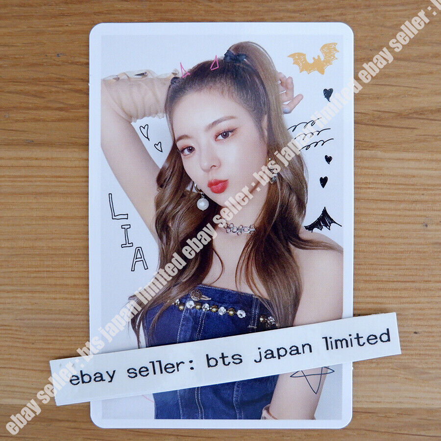 ITZY Lia Blah Blah Blah Photocard AB Normal Japón FC MIDZY Fan Photo card 