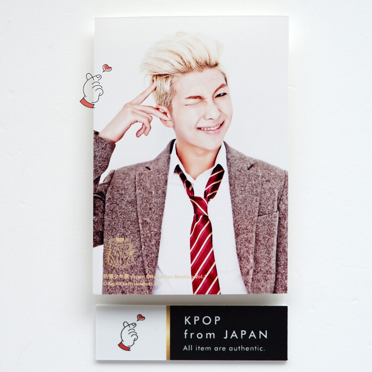 BTS Japan Official Fan Meeting Vol.1 Limited Official photo bromide  photocard