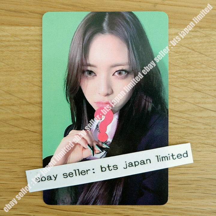 ITZY CHESHIRE Tower Records POB Official Photocard Lia Yeji Ryujin Chaeryeong