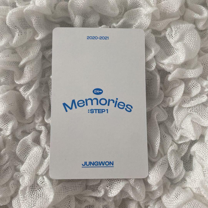 ENHYPEN JUNGWON Memories : Step 1 Official Photocard DVD DIGI CODE POM